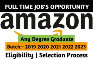 Amazon Latest Jobs Update 2023