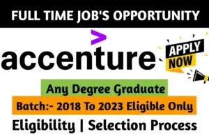 Accenture Is Hiring Fresher Drive