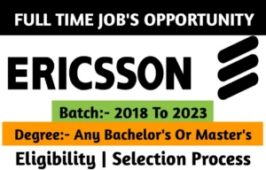 Ericsson Recruitment Drive 2023