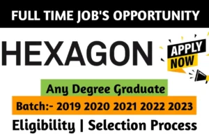 Hexagon Recruitment Drive 2023
