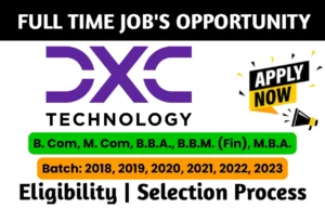 DXC Technology Hiring Freshers 2023