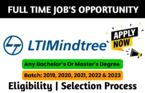 LTIMindtree Recruitment Drive 2023