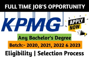 KPMG Recruitment Drive 2023