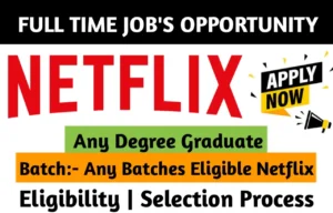 Netflix Recruitment Drive 2023