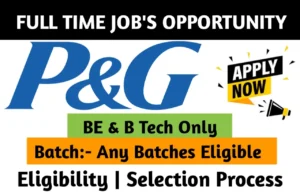 P&G Recruitment Drive 2023