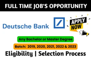 Deutsche Recruitment Drive 2023