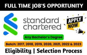 Standard Chartered Off Campus Drive 2023