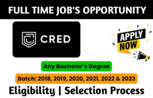 CRED Recruitment Drive 2023