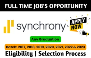 Synchrony Recruitment Drive 2023