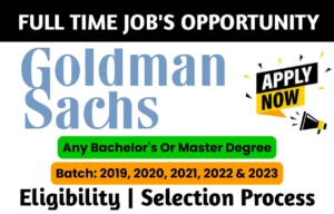 Goldman Sachs Off Campus Drive 2023
