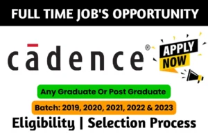 Cadence Recruitment Drive 2023