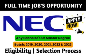 NEC Recruitment Drive 2023