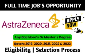 AstraZeneca Recruitment Drive 2023
