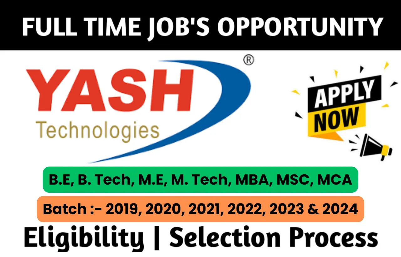 Yash Technologies Drive 2024