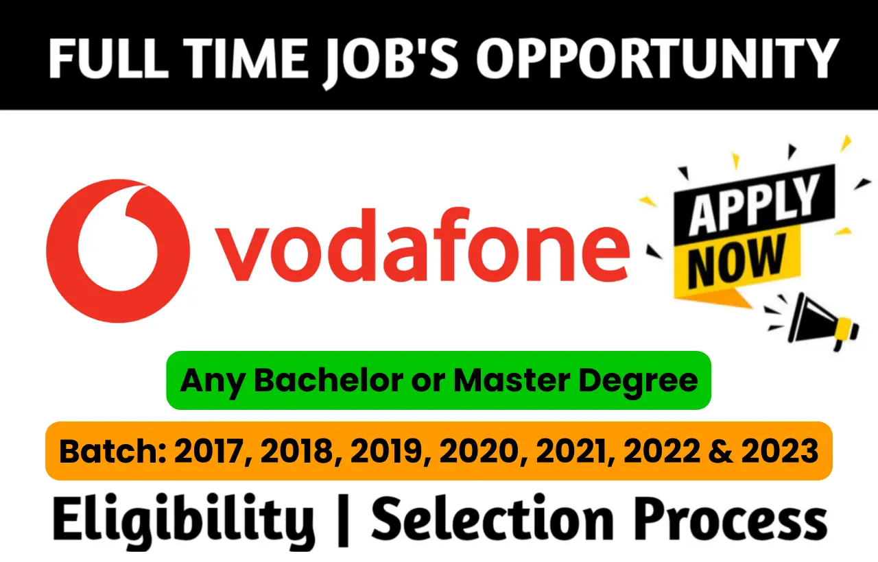 Vodafone Recruitment Drive 2023