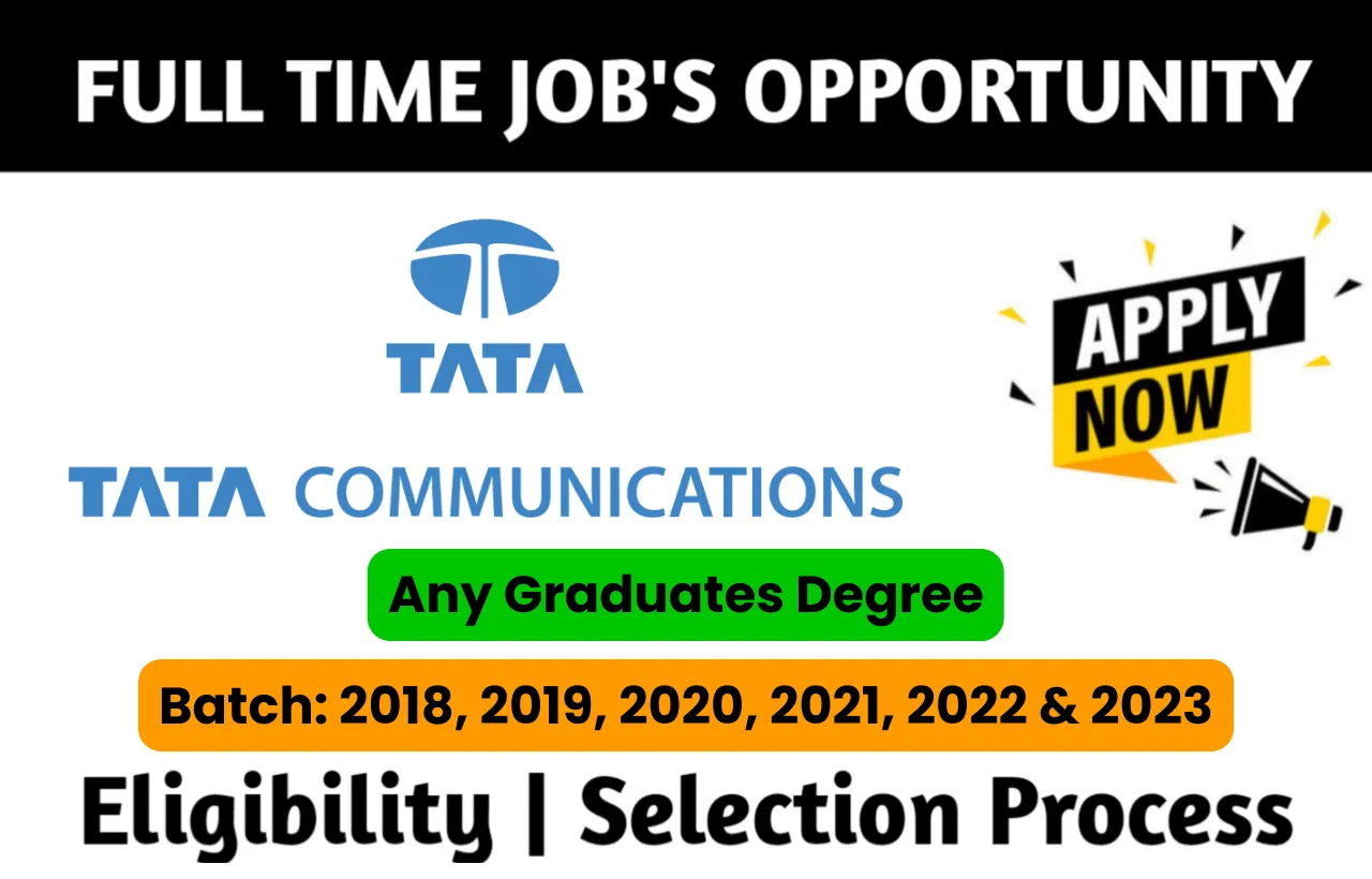 Tata Communications Recruitment Drive 2023