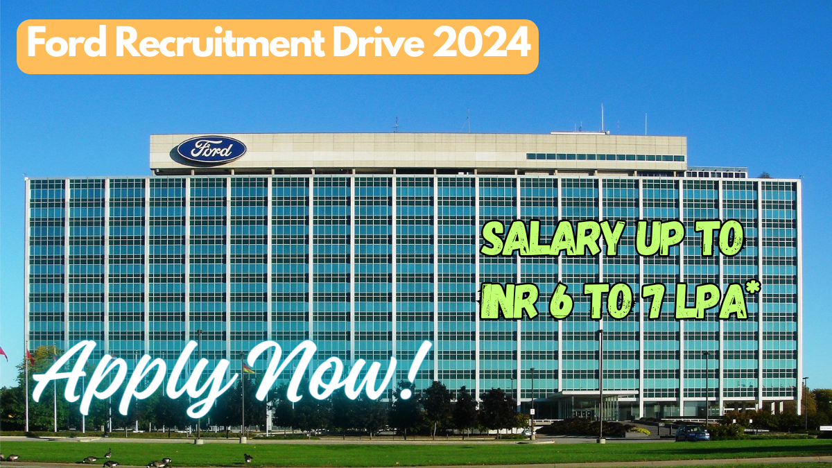 Ford Recruitment Drive 2024