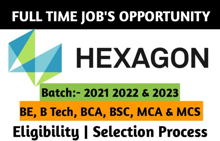 Hexagon Recruitment Drive 2023