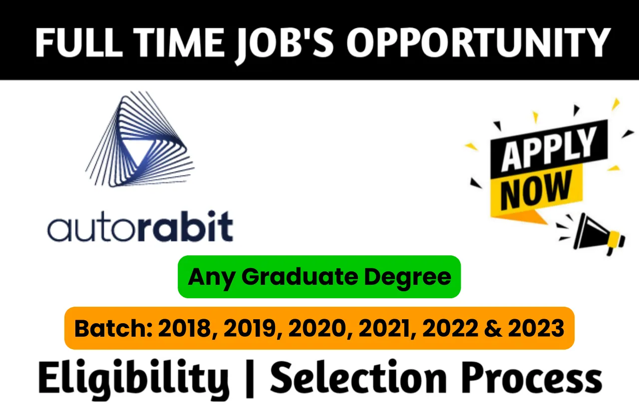 Autorabit Recruitment Drive 2023