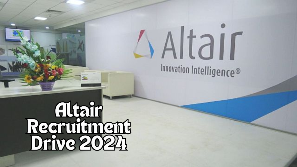 Altair Recruitment Drive 2024