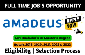 Amadeus Recruitment Drive 2023