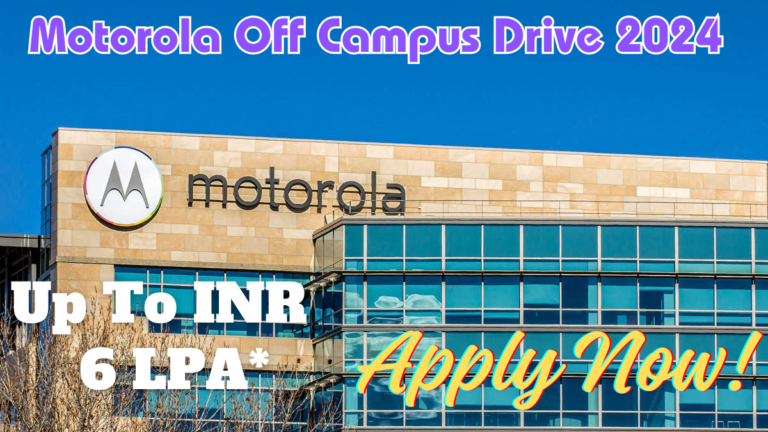 Motorola Off Campus Drive 2024