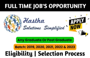 Hastha Solutions Off Campus Drive 2023