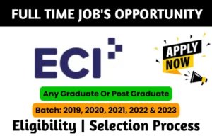 ECI Recruitment Drive 2023