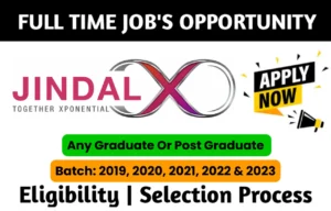 JindalX Recruitment Drive 2023