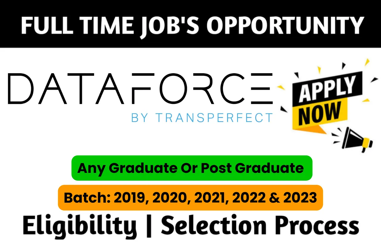 Dataforce Recruitment Drive 2023