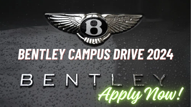 Bentley Campus Drive 2024