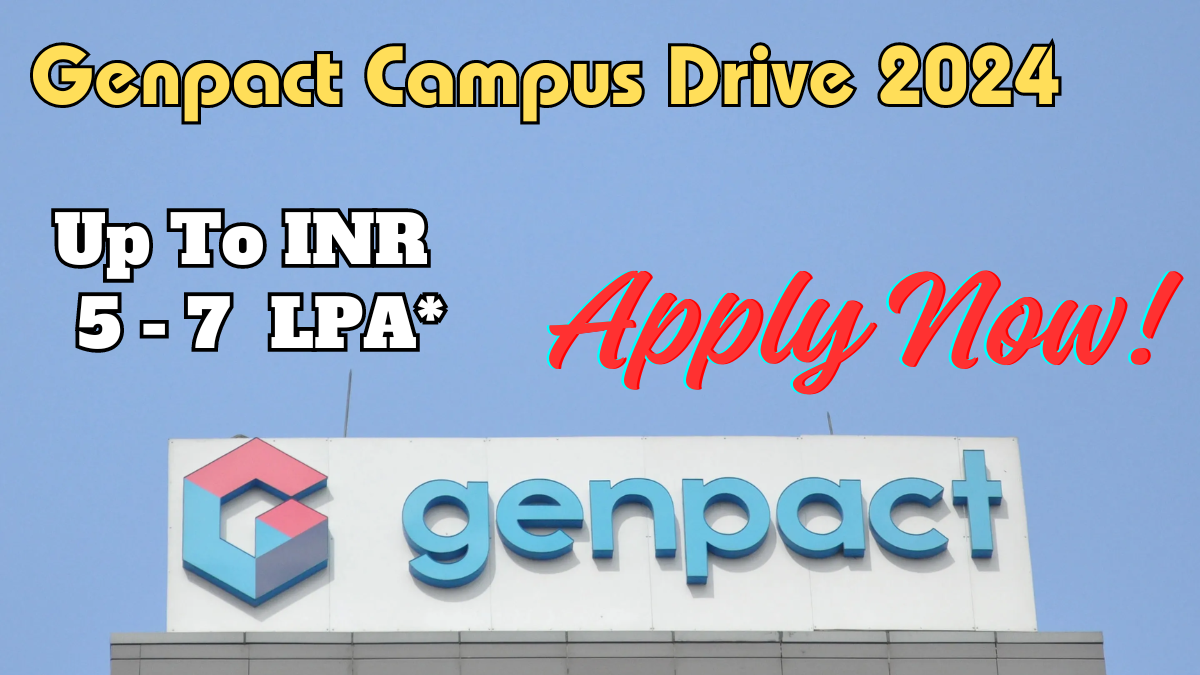 Genpact Campus Drive 2024