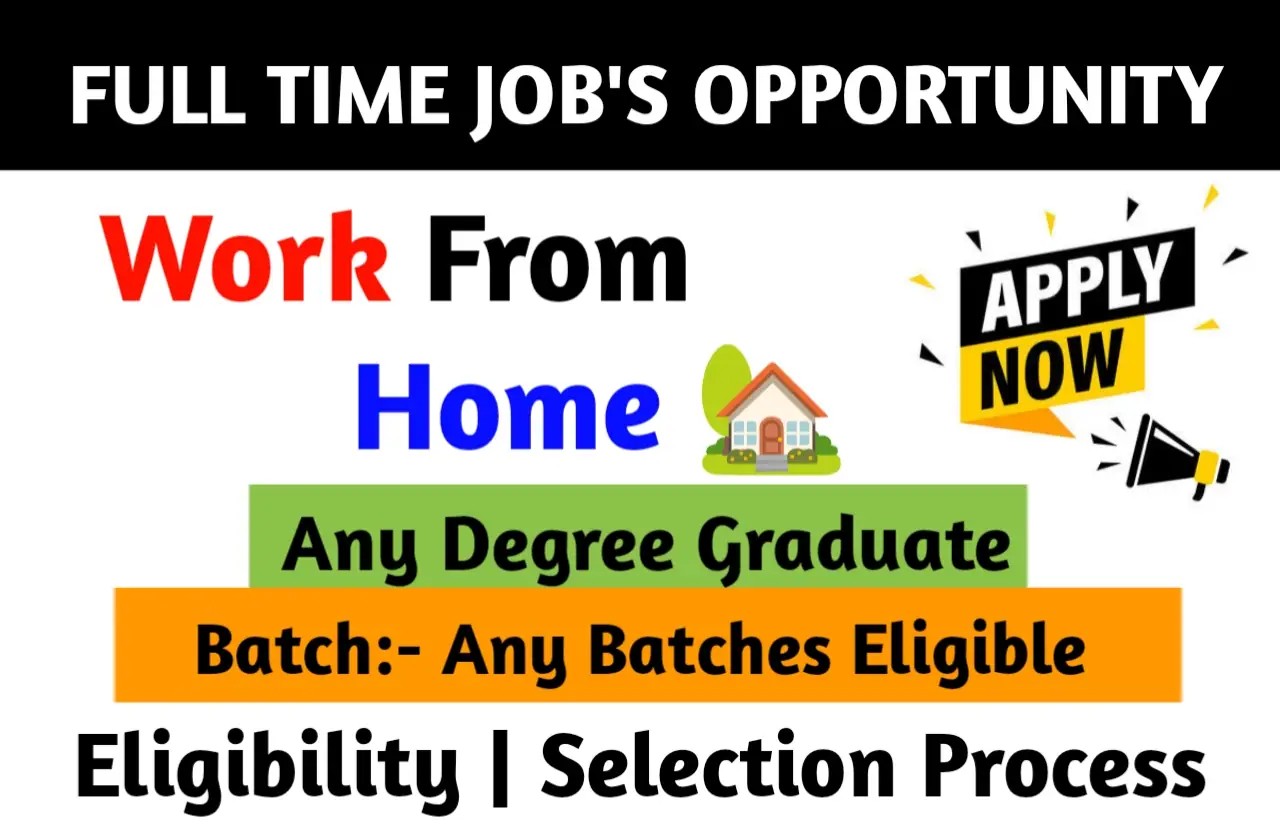 WORK FROM HOME openings
