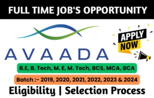 Avaada Recruitment Drive 2024