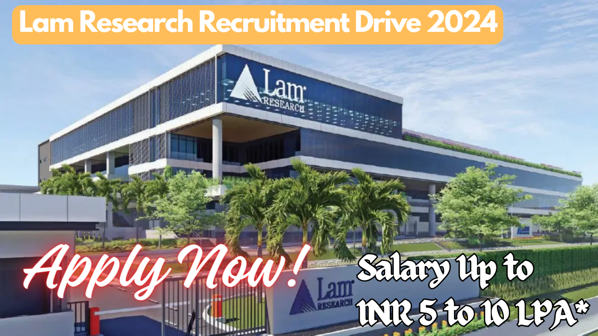 Lam Research Recruitment Drive 2024