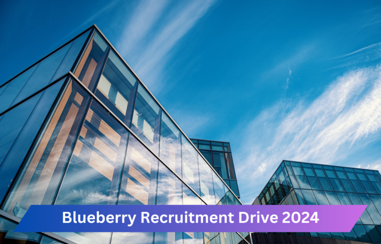 Blueberry Recruitment Drive 2024