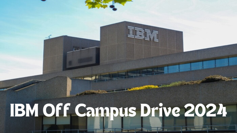 IBM Off Campus Drive 2024